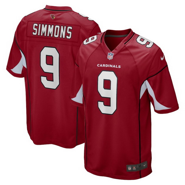 mens nike isaiah simmons cardinal arizona cardinals game player jersey